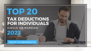 top 20 tax deductions for individuals married or single in 2023